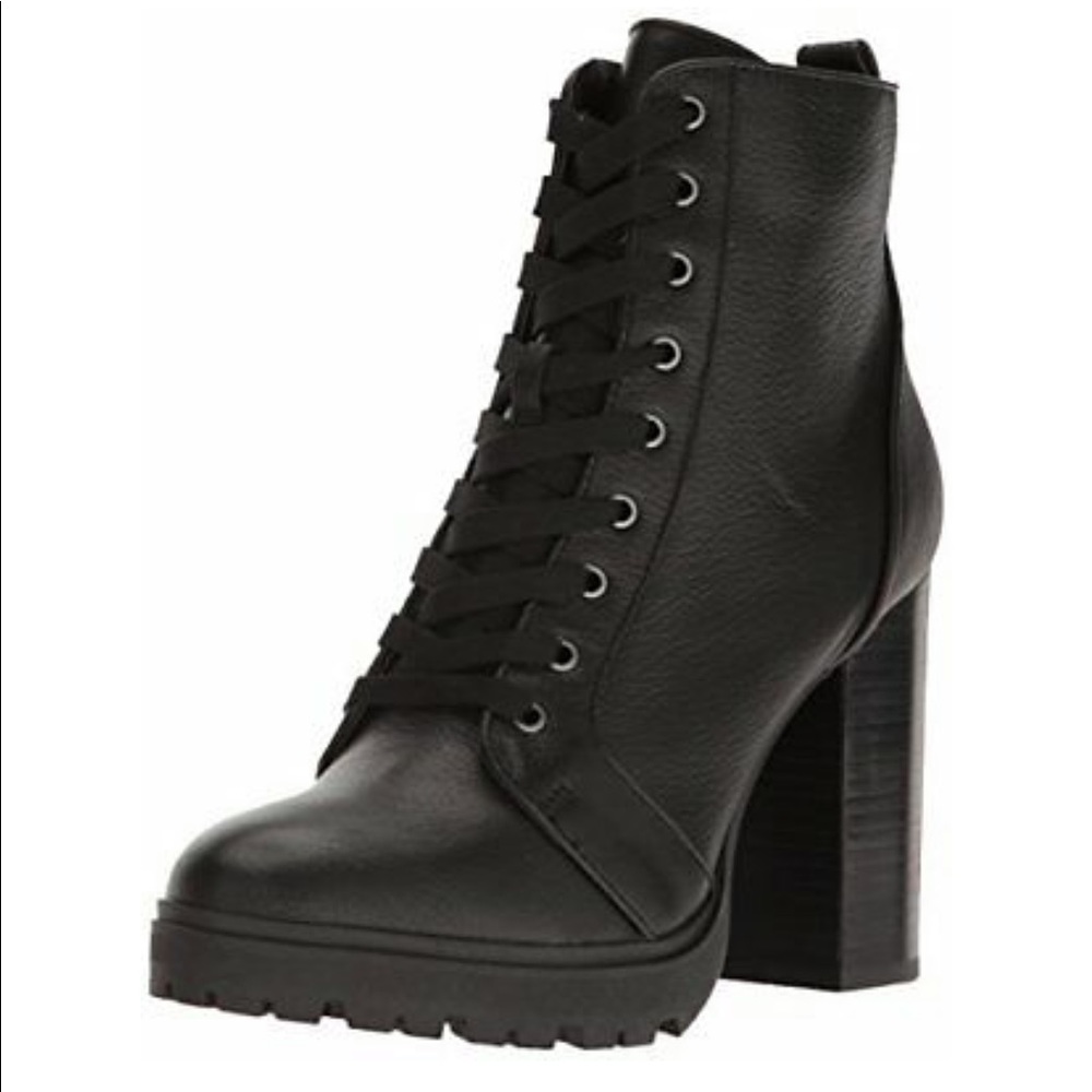 Laurie Steve Madden combat bootie